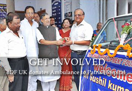 Bihar Foundation Donates Ambulance to Patna Hospital